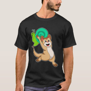 Meerkat with Snail.PNG T-Shirt