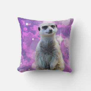 Meerkat With Sparkle, Cushion