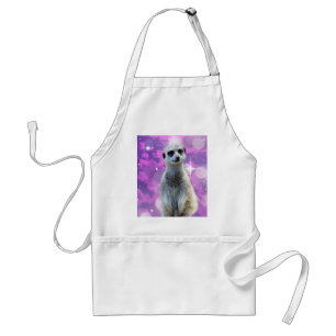 Meerkat With Sparkle, Standard Apron