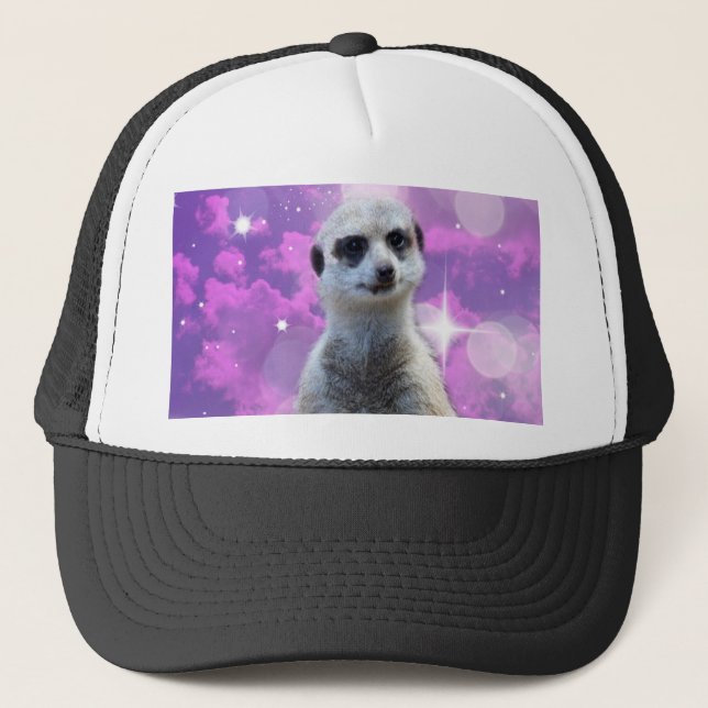 Meerkat With Sparkle, Trucker Hat (Front)