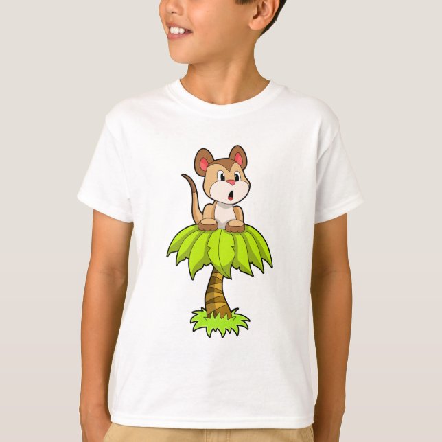 Meerkat with Tree T-Shirt (Front)