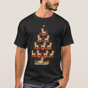 Meerkat   Xmas Holiday Santa Meerkat Christmas Tre T-Shirt