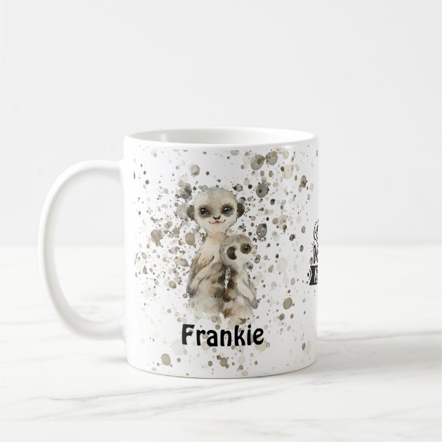Meerkats Coffee Mug (Left)