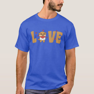 Meerkats For Valentines Day Cute Animals With frie T-Shirt