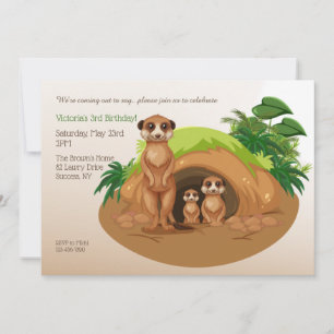 Meerkats  invitation