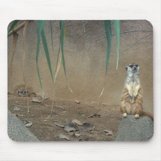 Meerkats Mouse Mat (Front)