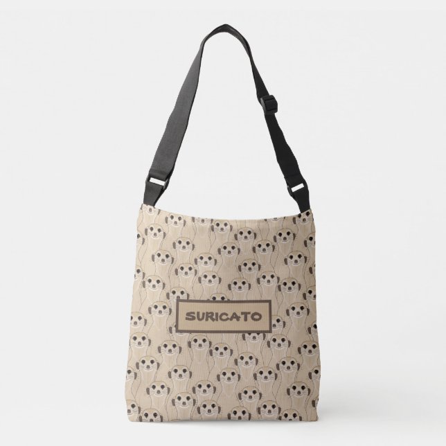 Meerkats - Suricata Crossbody Bag (Front)