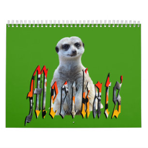 Meerkats With Style Australian Holidays 2018, Calendar