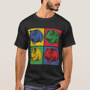 Meerschwein Popart T-Shirt
