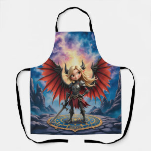 Meet Emberlyn — the Smiling Chaos Guardian Apron