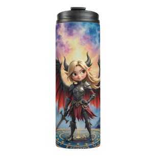 Meet Emberlyn — the Smiling Chaos Guardian Thermal Tumbler