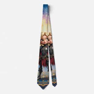 Meet Emberlyn — the Smiling Chaos Guardian Tie