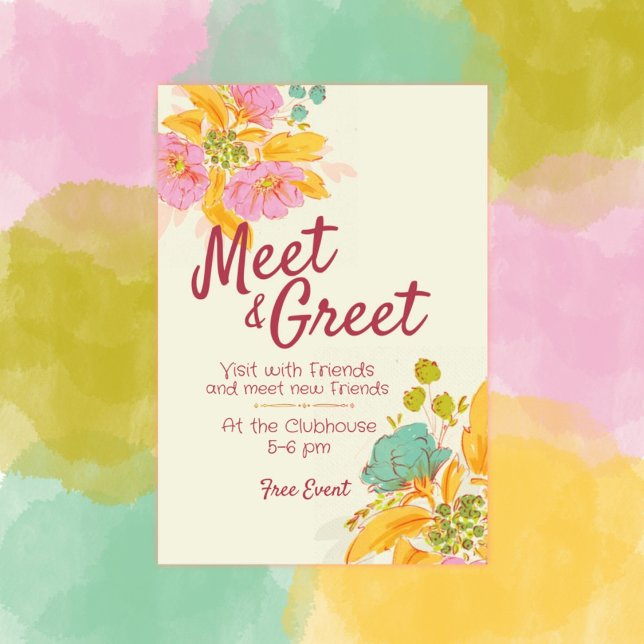 Meet & Greet Invitation (Creator Uploaded)