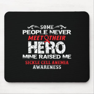 Meet Hero- Sickle Cell Anaemia Awareness Supporter Mouse Mat