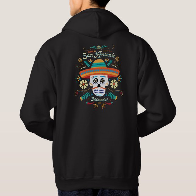 Meet-in San Antonio hoodie (Back)