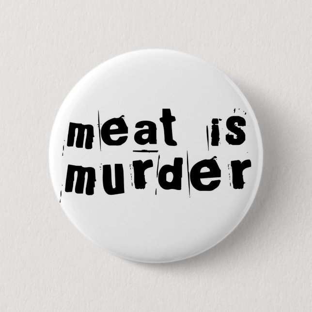Meet Is Murder 6 Cm Round Badge (Front)