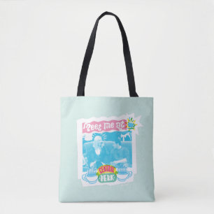 Meet Me at Central Perk Neon Graphic Tote Bag