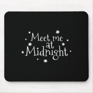 Meet Me At Midnight New Year 2026 Romantic Countdo Mouse Mat