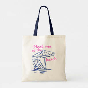 Meet Me at the Beach Summer Vibes Tote Bag