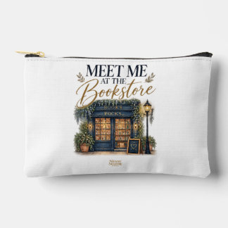 Meet Me at the Bookstore Accessory Pouch