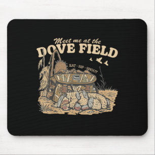 Meet Me At The Dove Field Dove Hunting Camo Bag Hu Mouse Mat