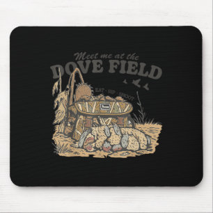 Meet Me At The Dove Field Dove Hunting Camo Bag Hu Mouse Mat