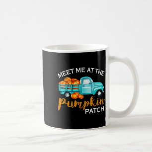 Meet Me At The Pumpkin Patch Ckup Fall Thanksgivin Coffee Mug