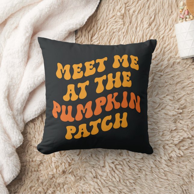 Meet Me At The Pumpkin Patch Cushion (Blanket)