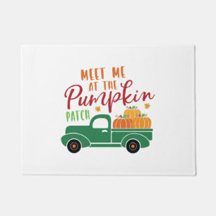 Meet Me At The Pumpkin Patch Doormat