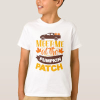 Meet Me At The Pumpkin Patch Farm Autumn Slogan