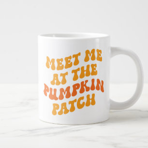 Meet Me At The Pumpkin Patch Large Coffee Mug