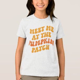 Meet Me At The Pumpkin Patch Tri-Blend Shirt