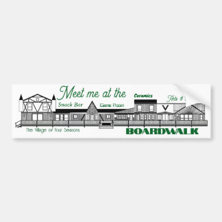 Meet Me at the VOFS Boardwalk Bumper sticker