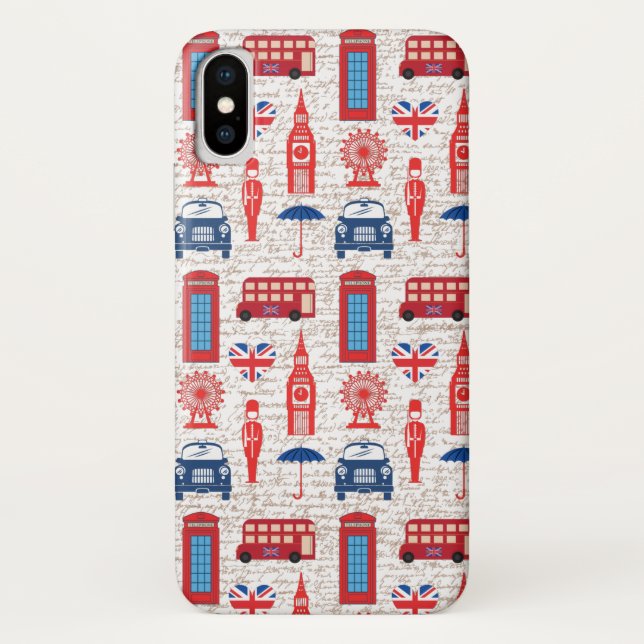 Meet Me in London Phone Case (Back)