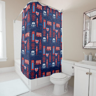 Meet Me in London Shower Curtain
