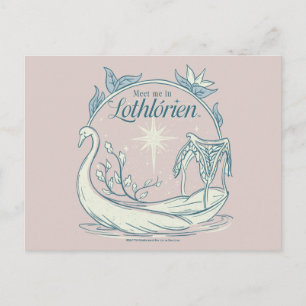 Meet me in LOTHLORIEN™ - Swan Boat Postcard