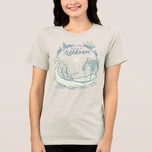 Meet me in LOTHLORIEN™ - Swan Boat Tri-Blend Shirt