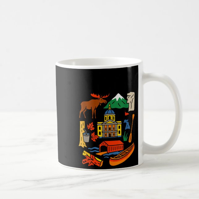 Meet Me In New Hampshire - Cute Us State Travel Re Coffee Mug (Right)