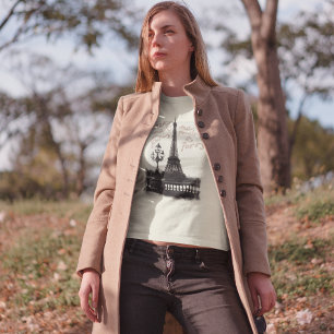 Meet Me In Paris Romantic Lovers Eiffel Tower T-Shirt