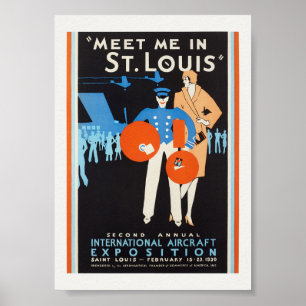 Meet Me in St. Louis Vintage Poster 1930