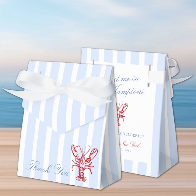 Meet Me in The Hamptons Bachelorette Favour Box (Creator Uploaded)