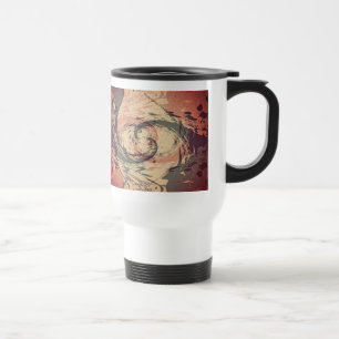 Meet Me In The Middle - Fractal Travel Mug