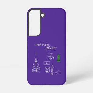 Meet Me in Torino - Turin Icons Doodle Art Samsung Galaxy Case