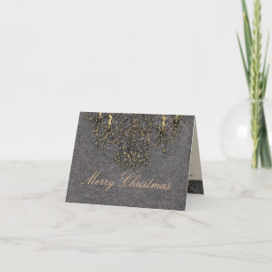 Meet Me Under The Chandelier ~ Christmas Card