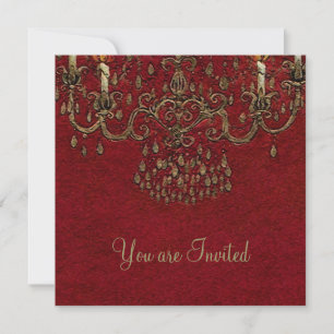 Meet Me Under the Chandelier ~ Invitations