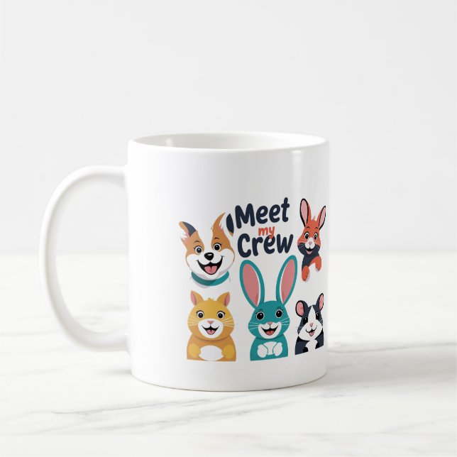 Meet My Crew Coffee Mug (Left)