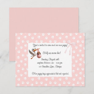 Meet Our New Puppy Digital Download Invite