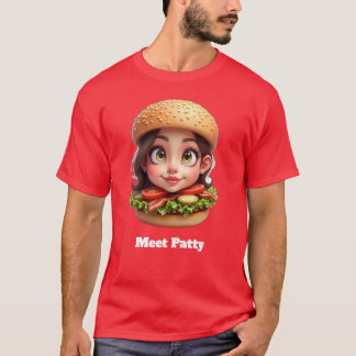 Meet Patty Funny Graphic Design T-Shirt
