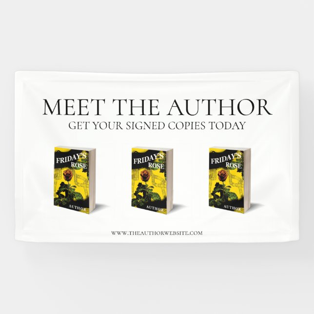 Meet the Author | Signed Copies Banner (Horizontal)