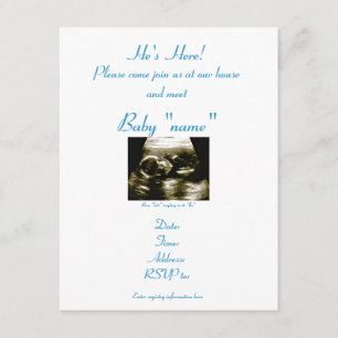 Meet the Baby Invitation